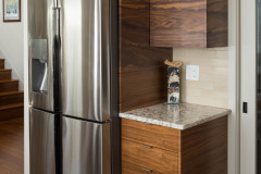 Close-up of refrigerator side