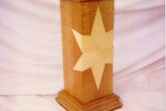 Birdseye cherry with Birdseye maple