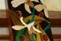 Robbie O'Brien guitar, marquetry #2