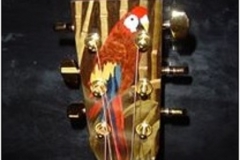 Robbie O'Brien guitar, marquetry #1