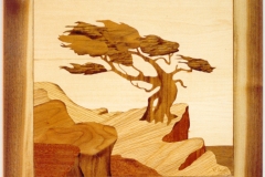 Early marquetry w/ sand shading